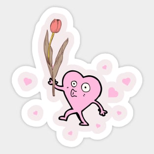 Silly in love, unrequited suckie love Sticker